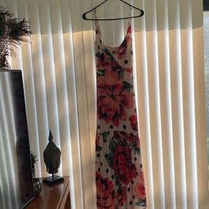 Anthropologie Multicolor Floral maxi